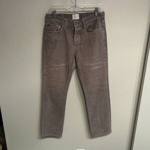 Sid Mashburn Mens Size 31 31x29 Gray Corduroy Pants Chinos